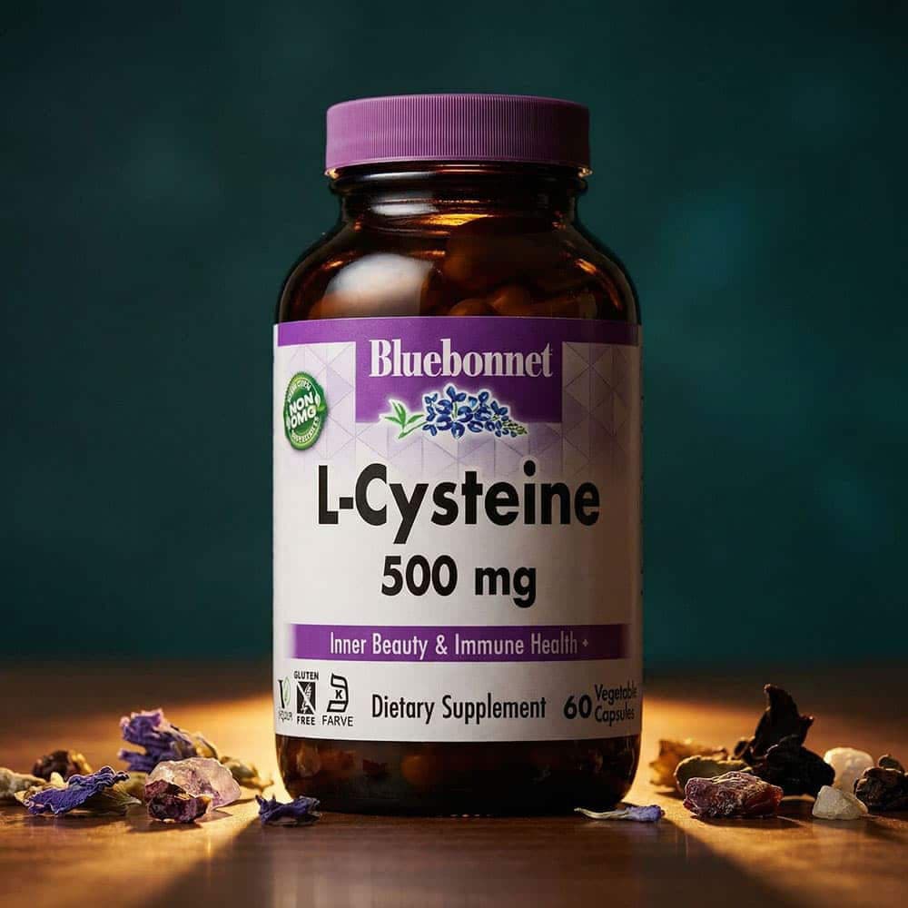 L-Cysteine 500mg - 60 Vegetable Capsules