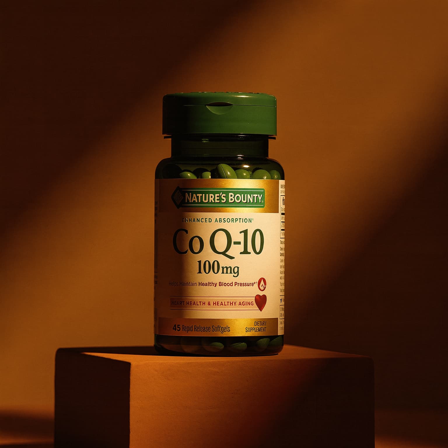 Co Q-10 100mg - 45 Rapid Release Softgels