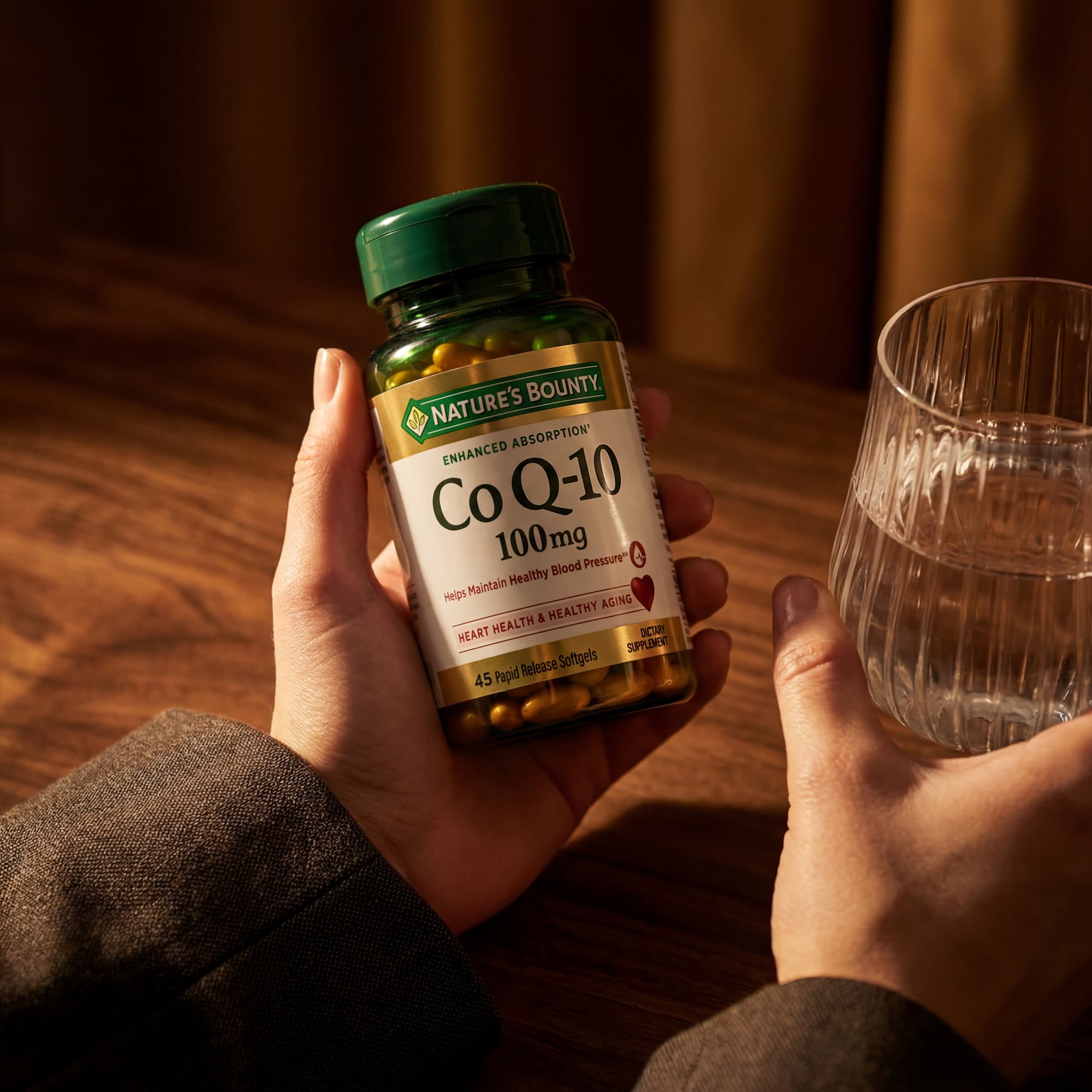 Co Q-10 100mg - 45 Rapid Release Softgels