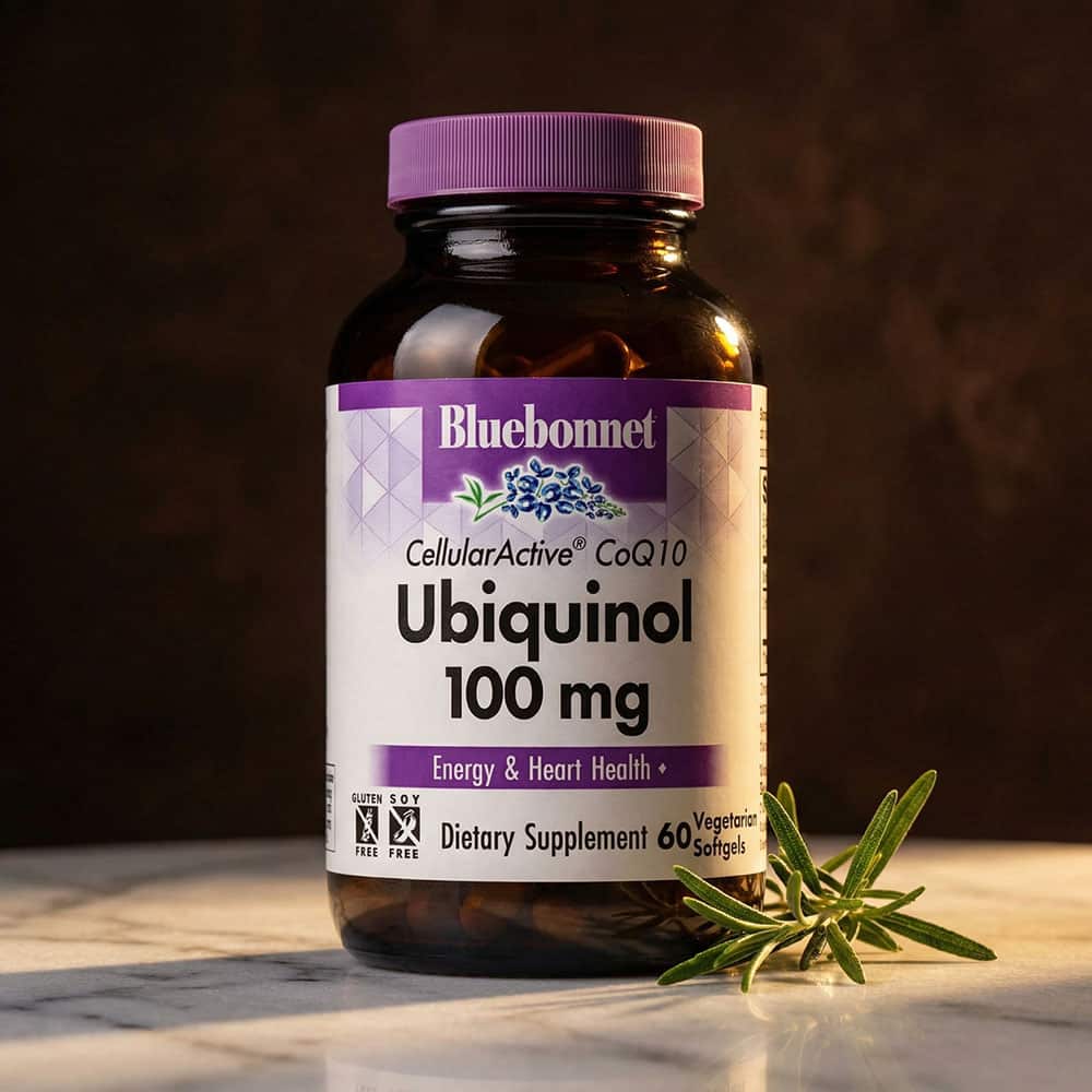 CoQ10 Ubiquinol 100mg - 60 Vegetarian Softgels