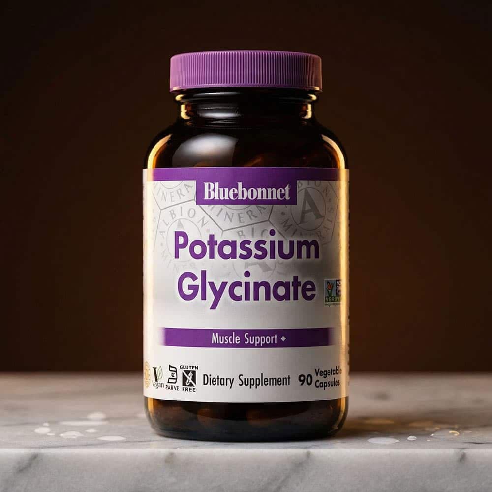 Potassium 99mg (Albion Glycinate) - 90 Veg Capsules