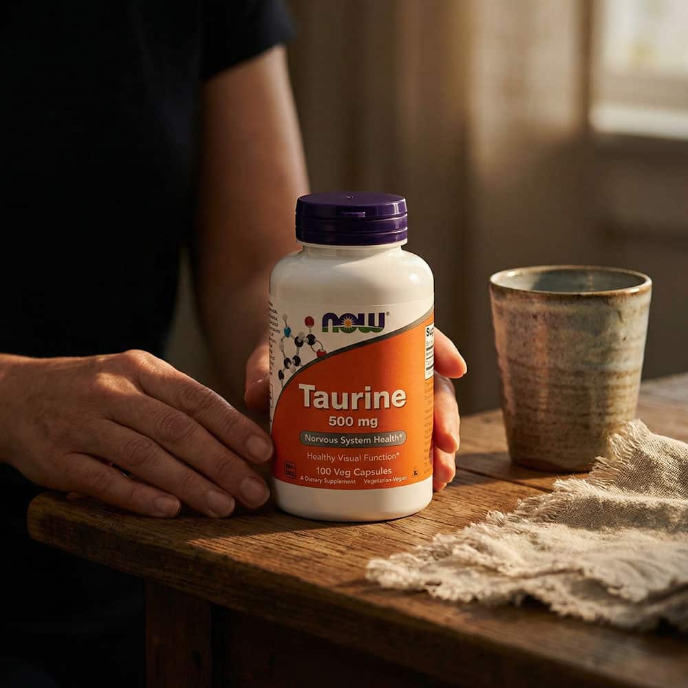 Taurine 500mg - 100 Veg Capsules