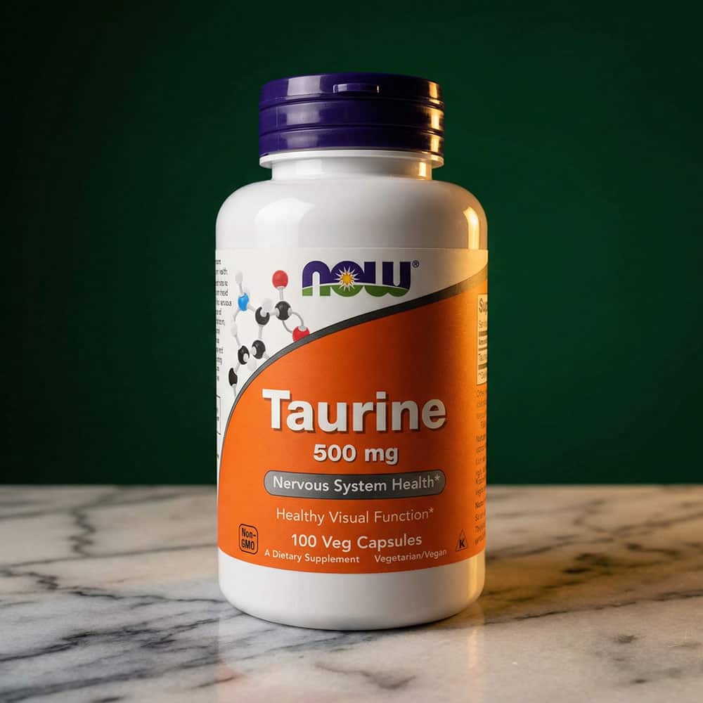 Taurine 500mg - 100 Veg Capsules