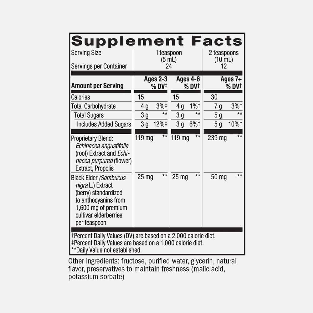 Sambucus for Kids Elderberry 4oz - Liquid