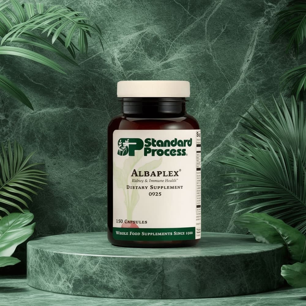 Albaplex Liver Support with Vitamins A, B6 & C - 150 Capsules