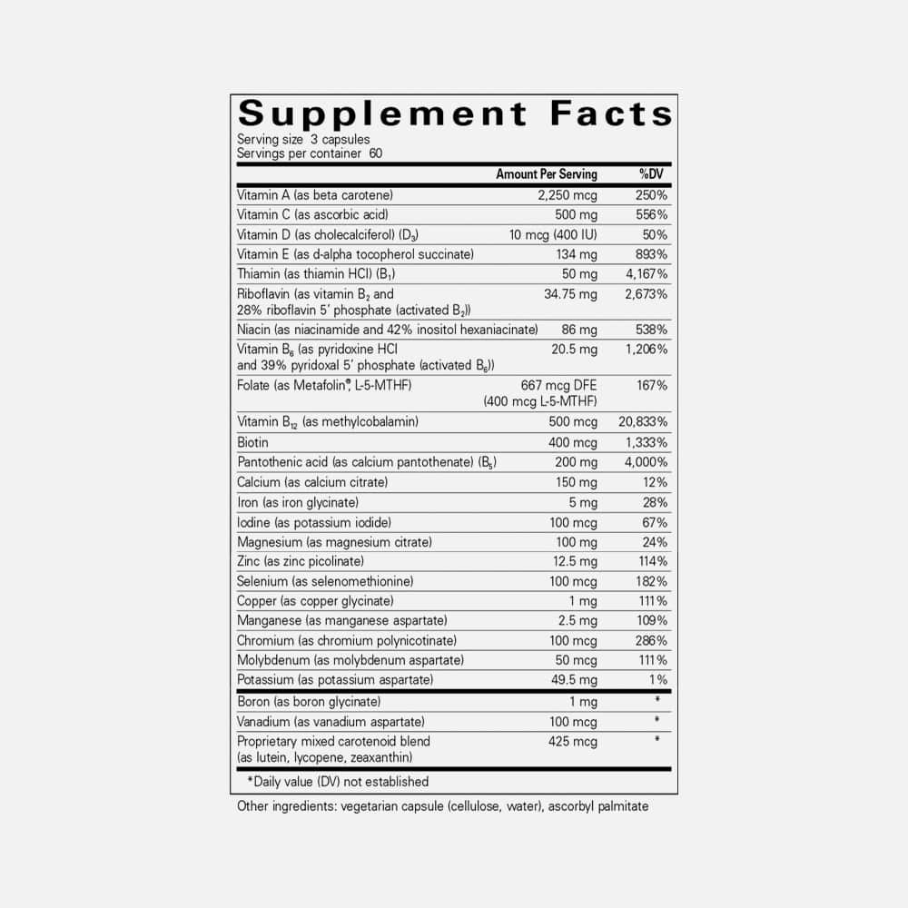 Nutrient 950 Multivitamin with Minerals