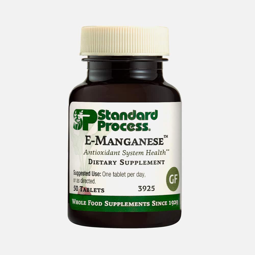 E-Manganese with Vitamin E - 50 Tablets