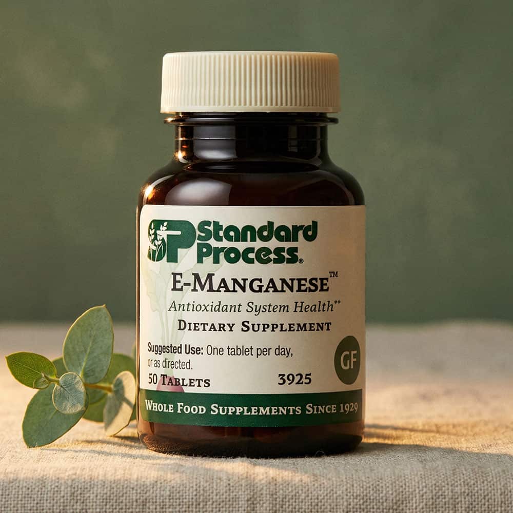 E-Manganese with Vitamin E - 50 Tablets