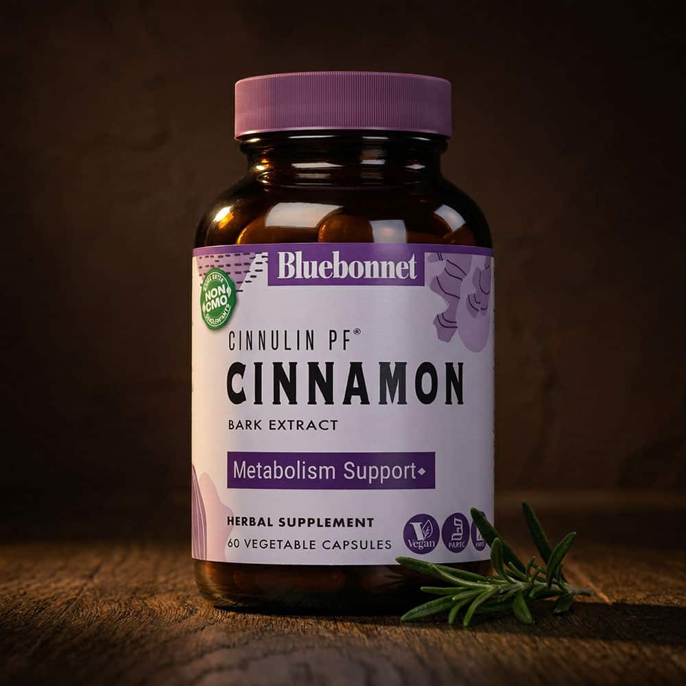 Cinnulin PF Cinnamon Bark Extract 300mg - 60 Veg Capsules