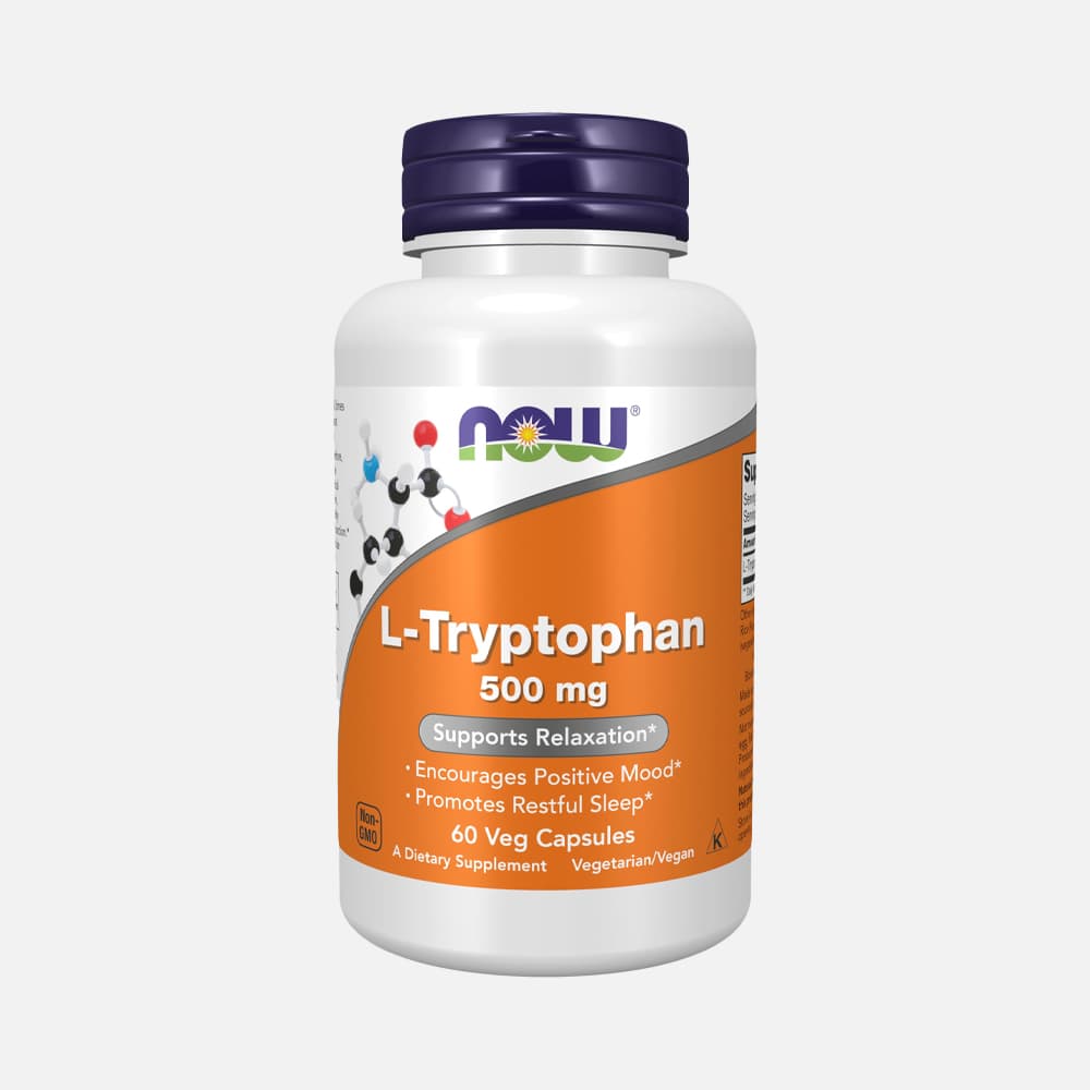 L-Tryptophan 500mg - 60 Veg Capsules