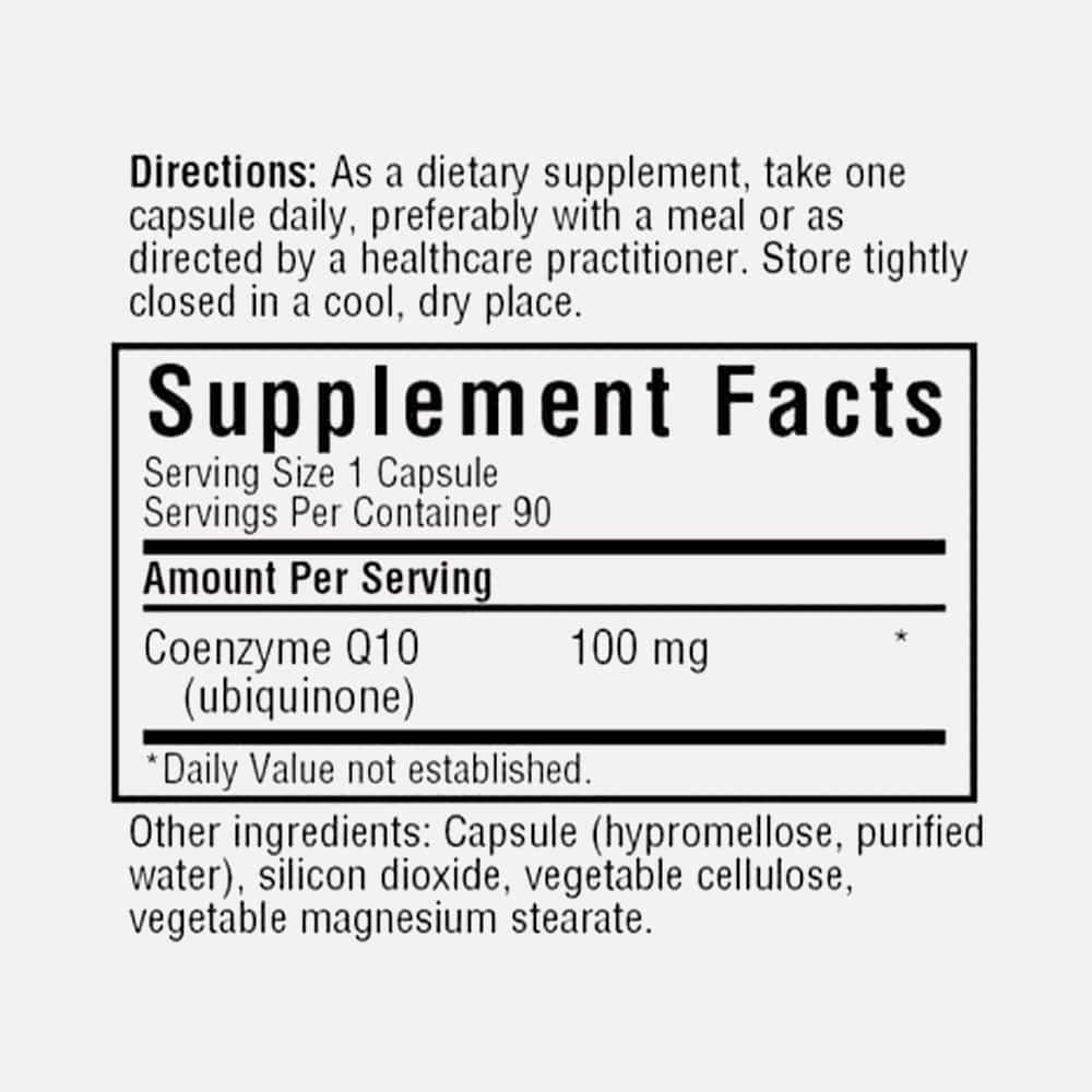 CoQ10 (Kaneka) 100mg - 90 Vegetarian Capsules