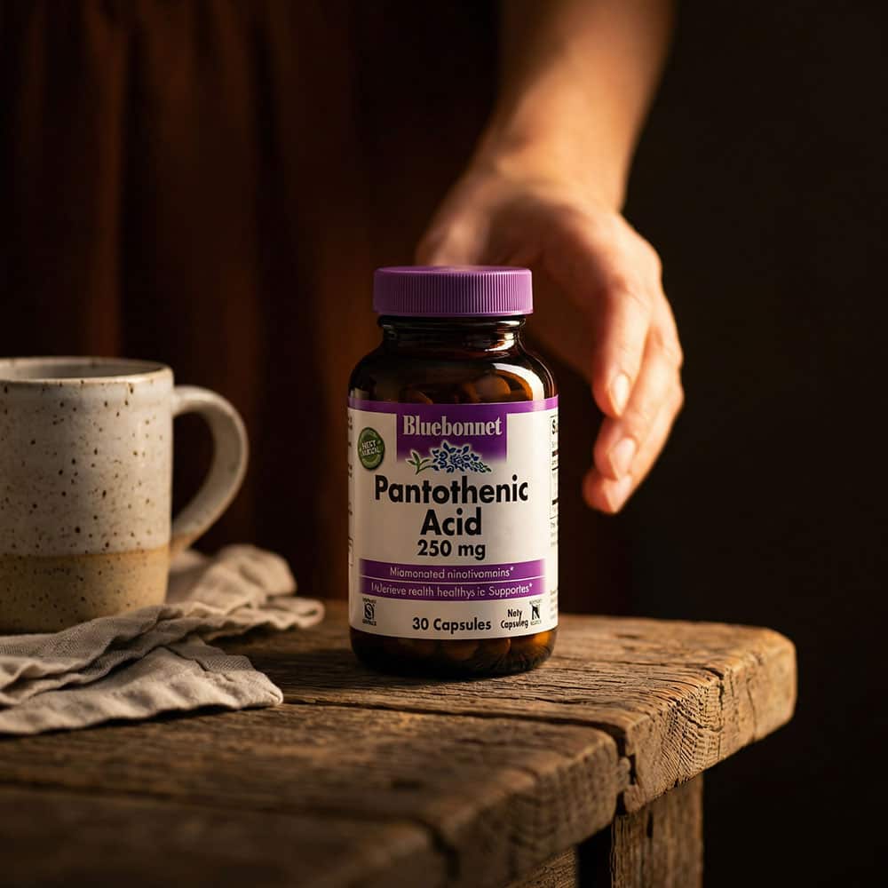 Pantothenic Acid (Vitamin B5) 250mg - 60 Vegetable Capsules