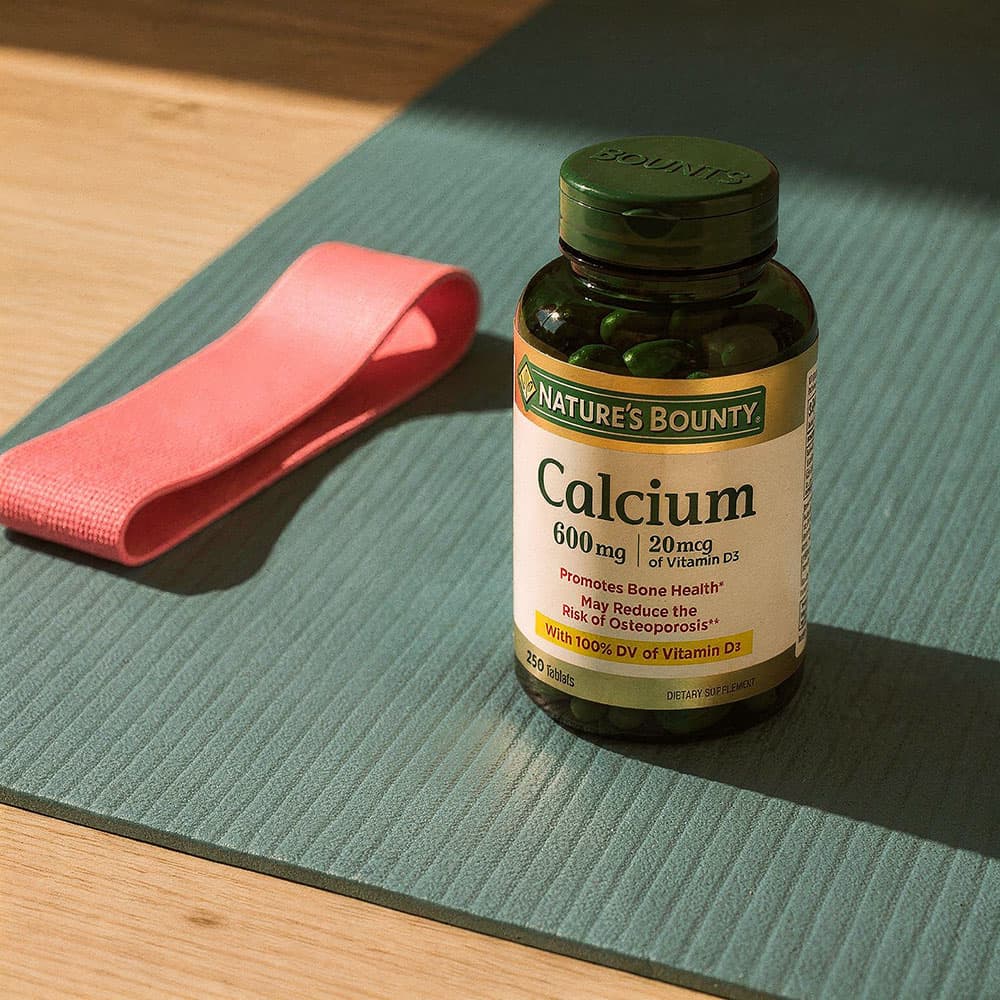 Calcium Carbonate 600mg & Vitamin D3 800IU - 250 Tablets