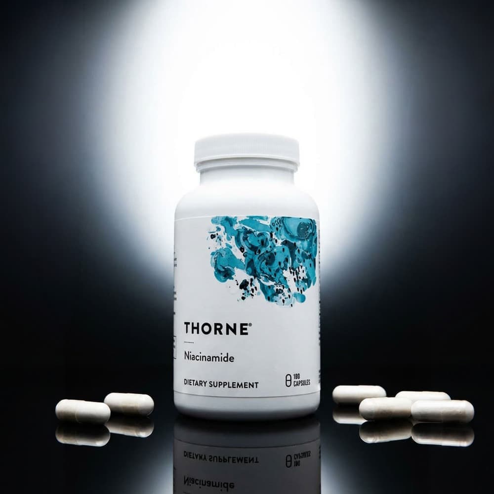 Niacinamide (Vitamin B3) 500mg - 180 Capsules
