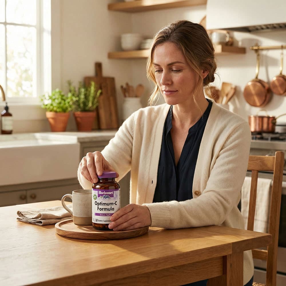 Optimum C Formula 1000mg - 180 Vegetable Capsules