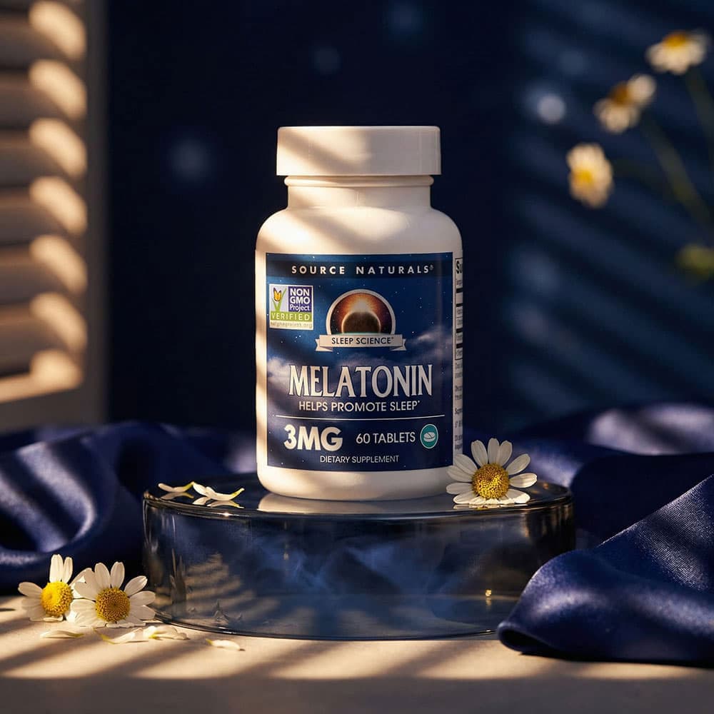 Melatonin 3mg - 60 Time Released Tablets