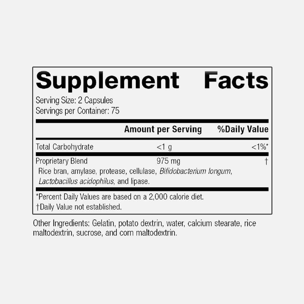 Lact-ENZ Digestive Enzymes & Probiotics - 90 Capsules
