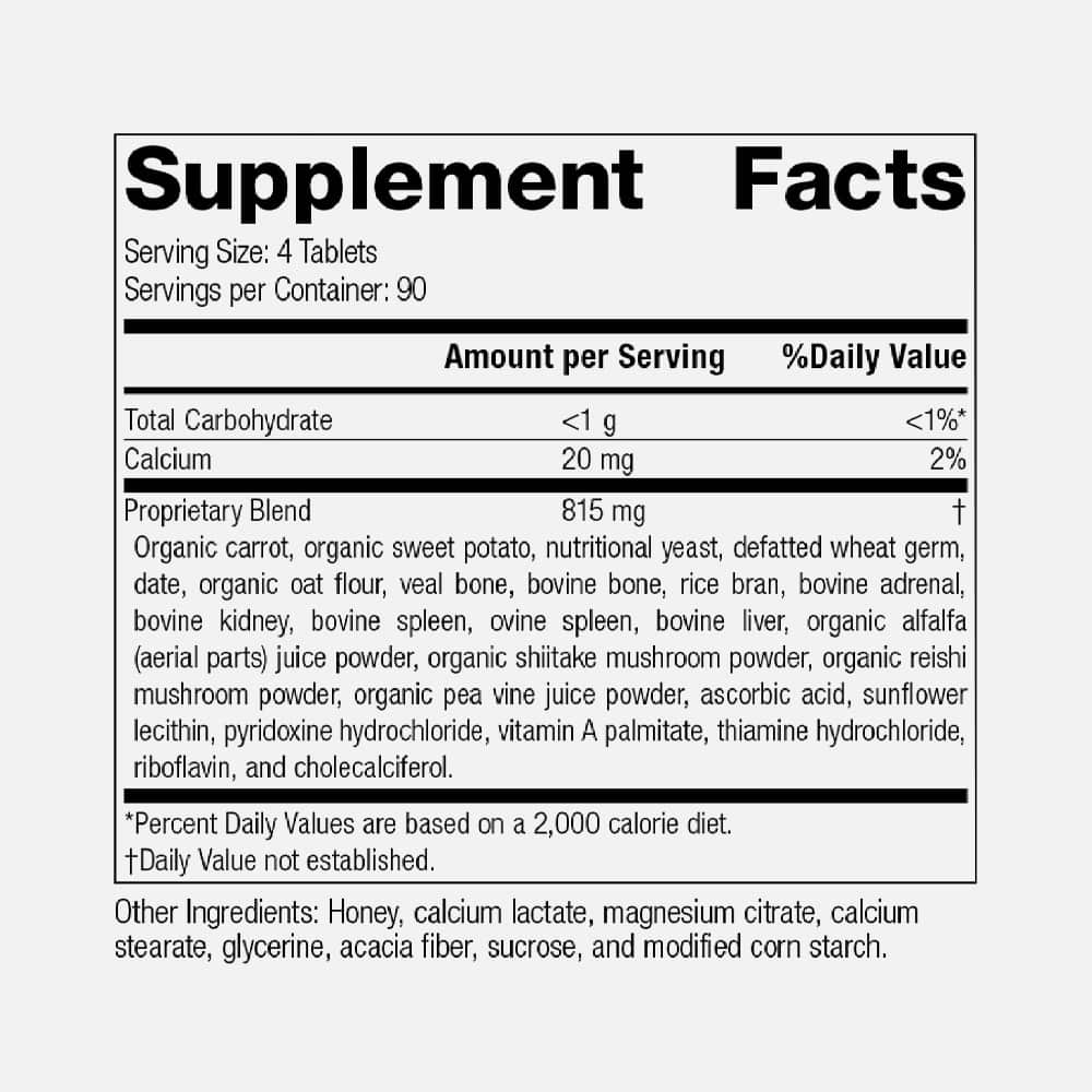 Cyrofood Whole Food Formula - 360 Tablets