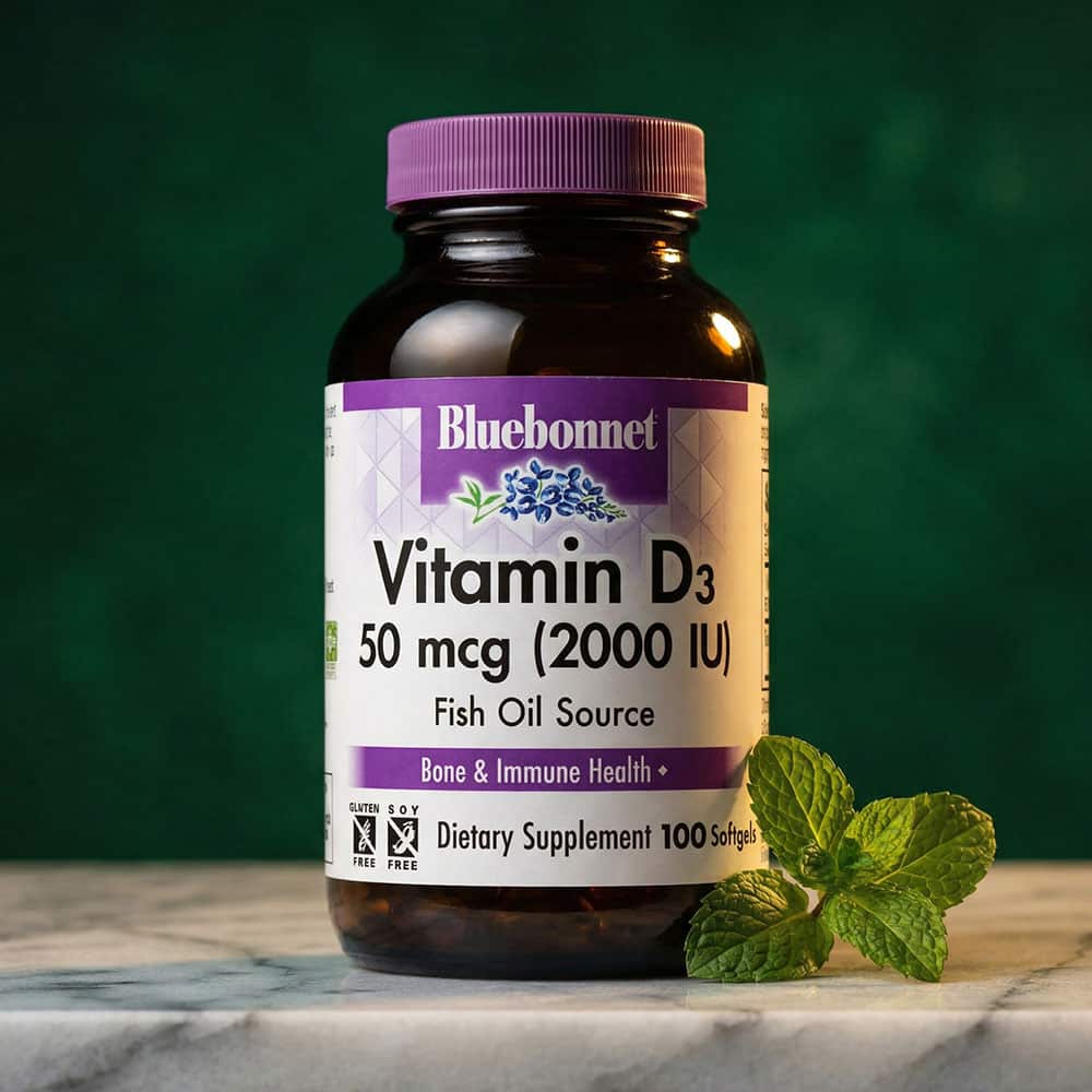 Vitamin D3 2000 IU - 100 Vegetable Capsules
