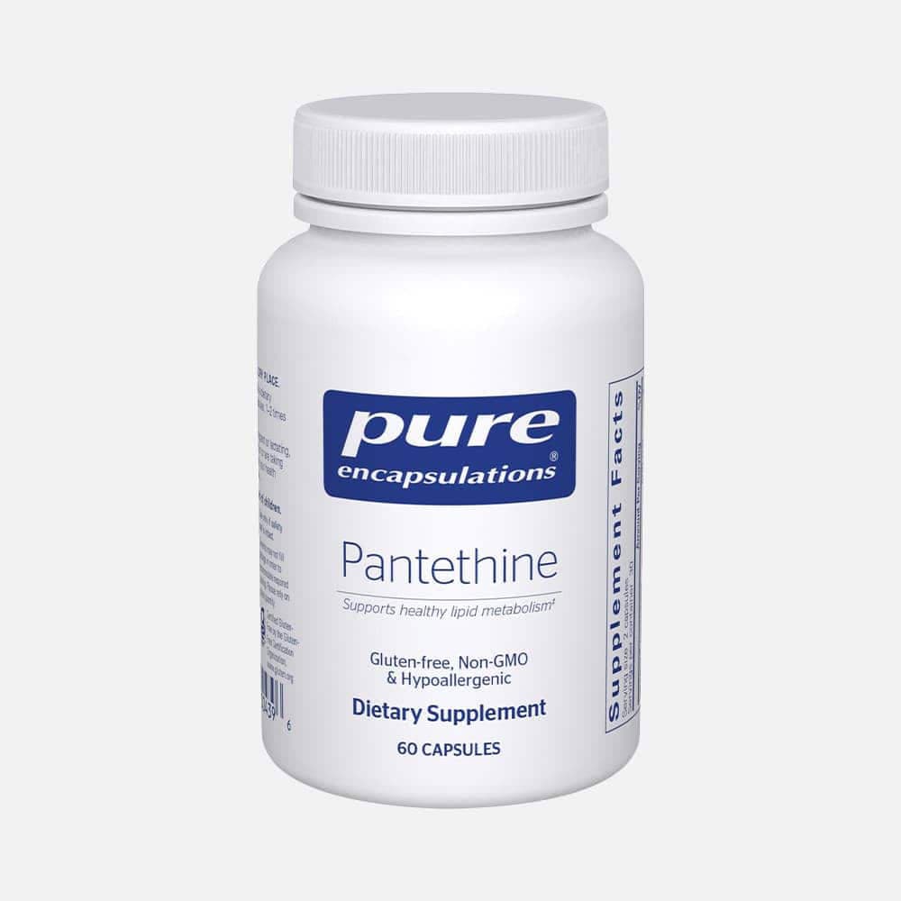 Pantethine 500mg - 60 Capsules