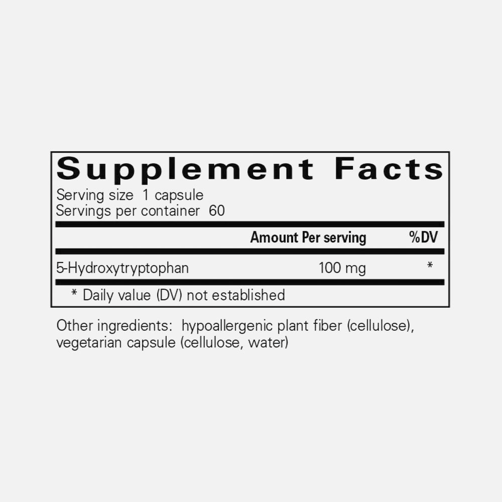 5-HTP 100mg - 60 Capsules