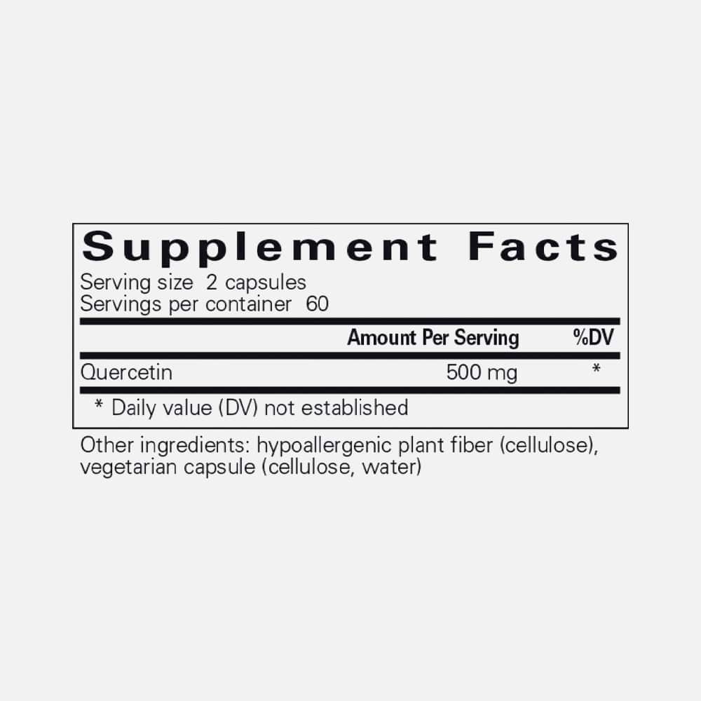 Quercetin Antioxidant Support Supplement