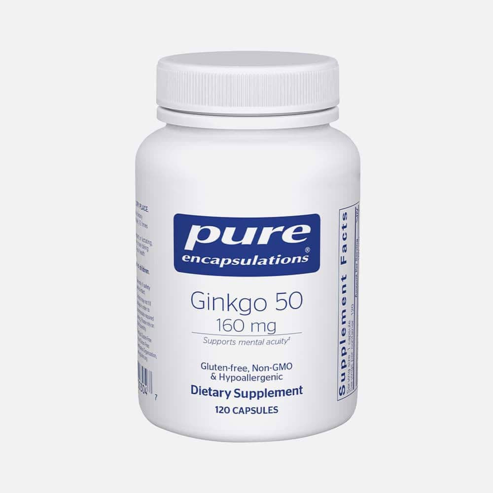 Ginkgo Biloba 160mg - 120 Capsules