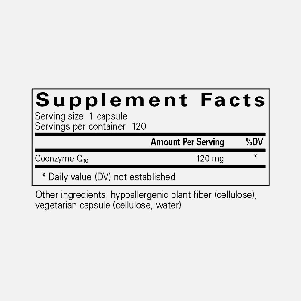 CoQ10 120mg 120 Capsules