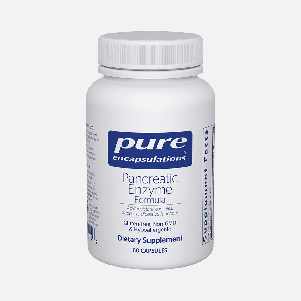 Pancreatic Enzyme Formula 500mg - 60 Capsules