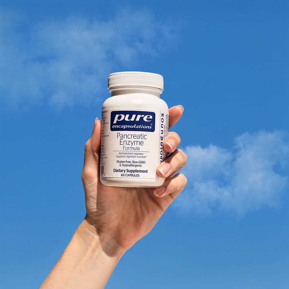 Pancreatic Enzyme Formula 500mg - 60 Capsules