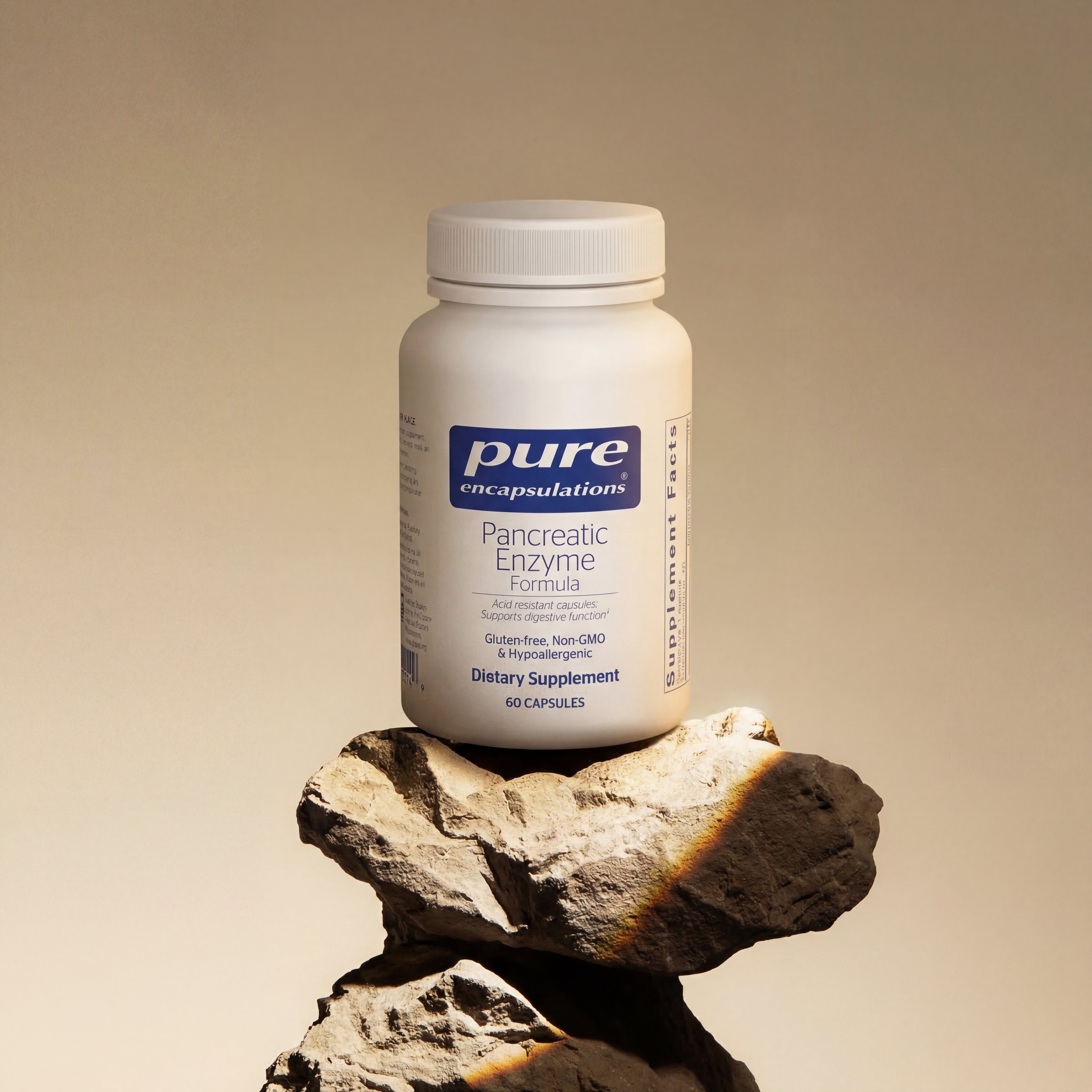 Pancreatic Enzyme Formula 500mg - 60 Capsules