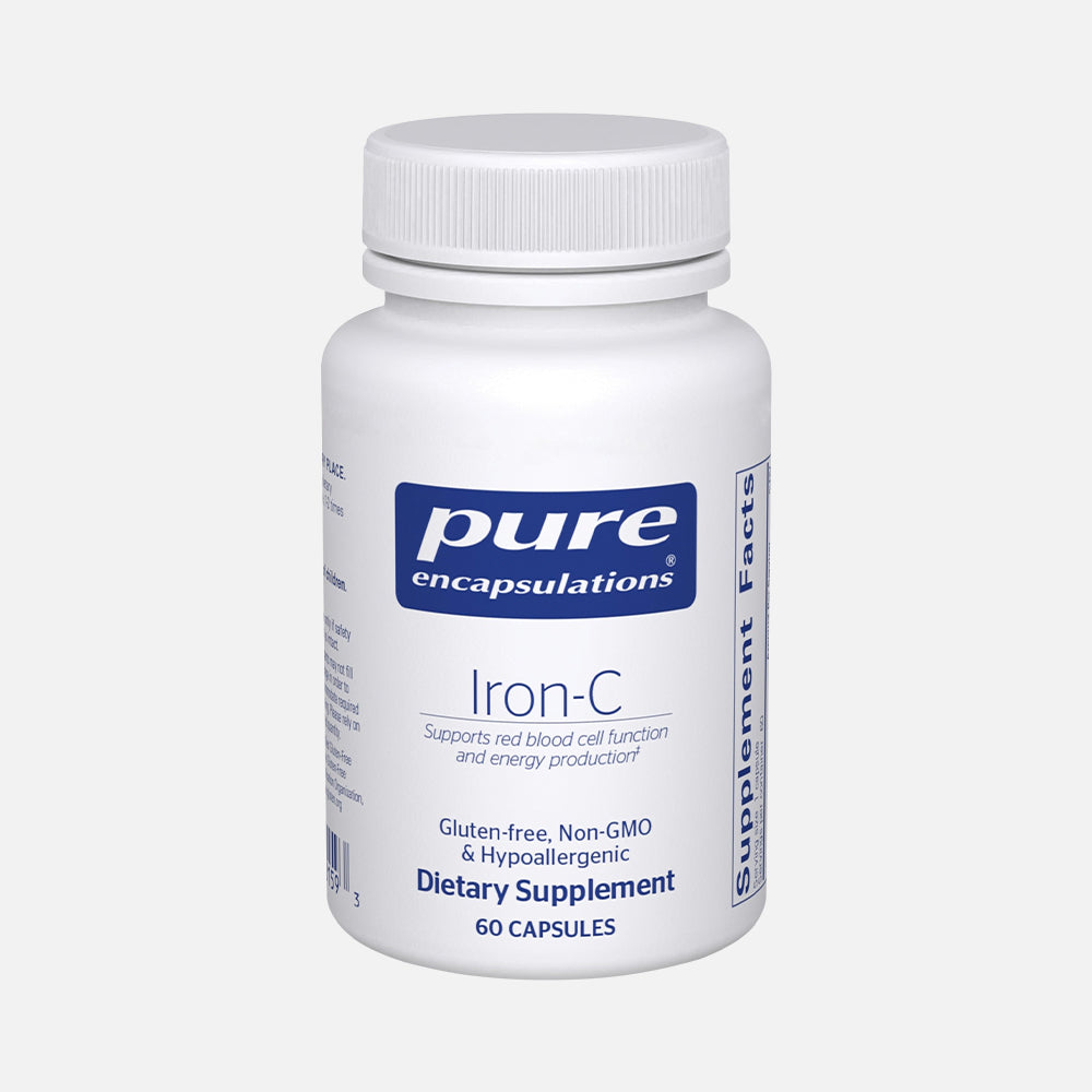 Iron-C 15mg with 175mg Vitamin C - 60 Capsules