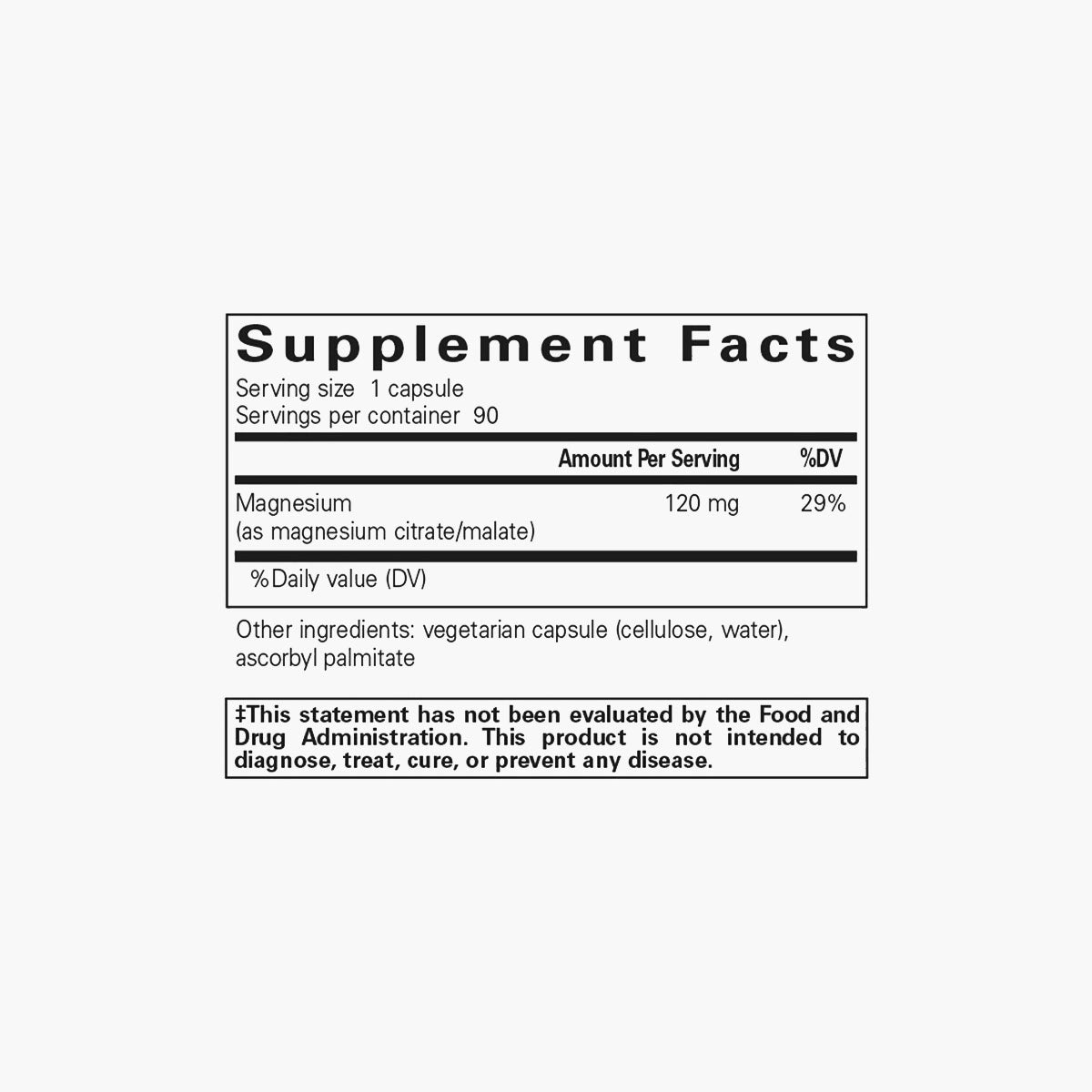 Magnesium Citrate/Malate