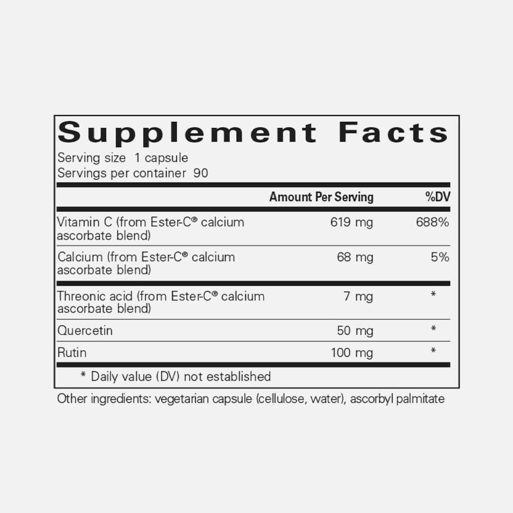 Ester-C with Flavonoids