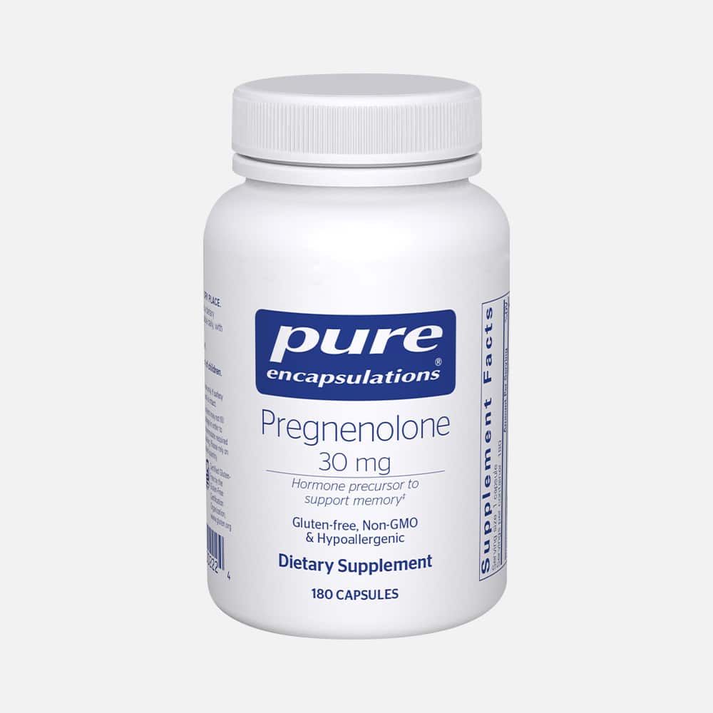 Pregnenolone 30mg - 180 Vegan Capsules