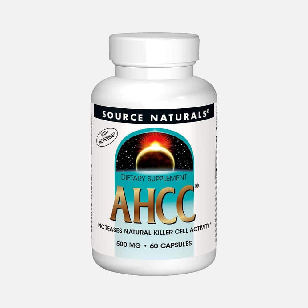 AHCC with BioPerine 500mg - 60 Capsules