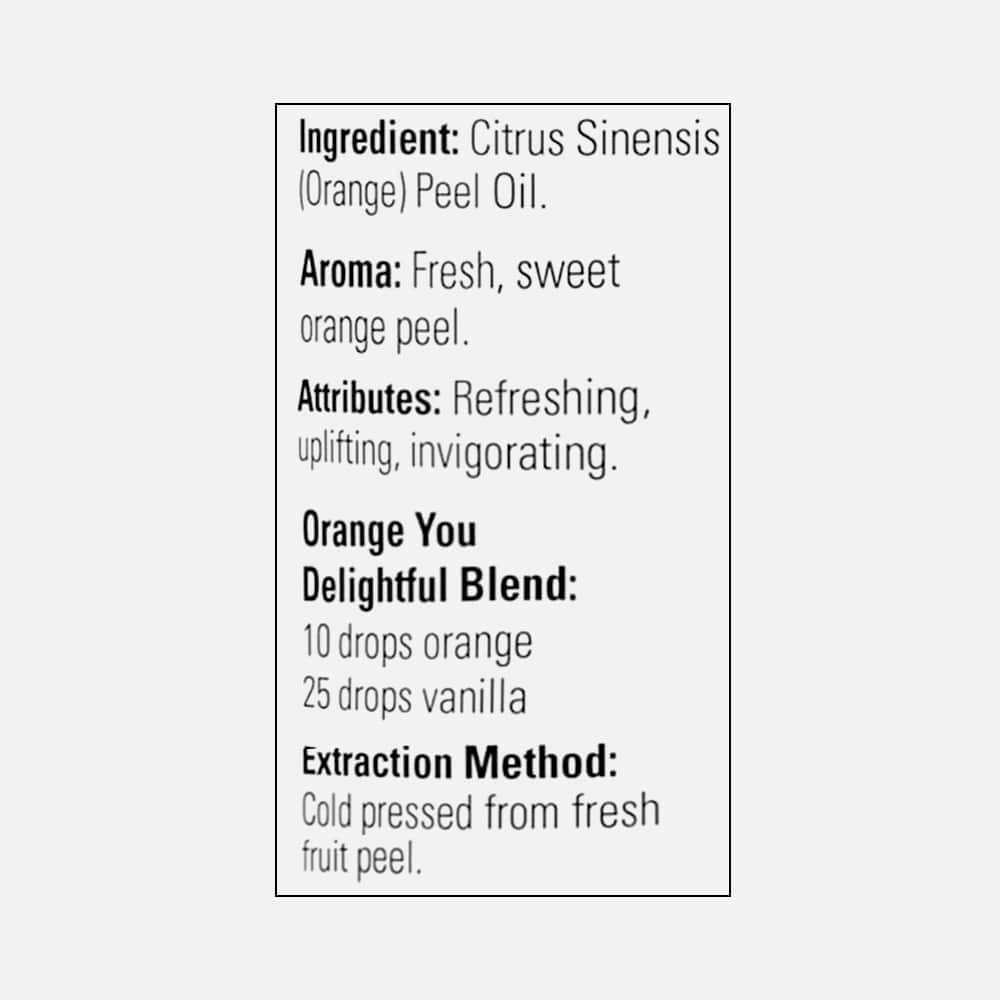 Orange Essential Oil 100% Pure - 4 oz Liquid