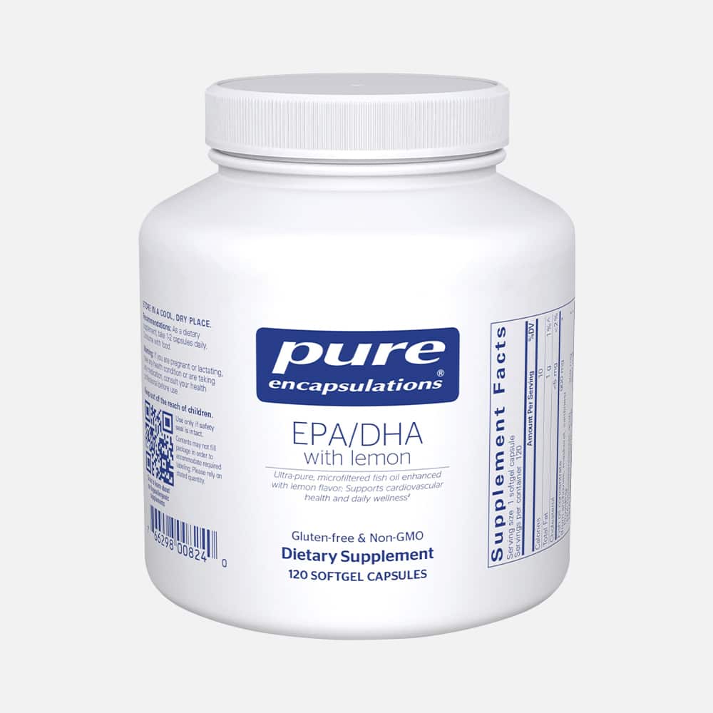 EPA/DHA Fish Oil with Lemon