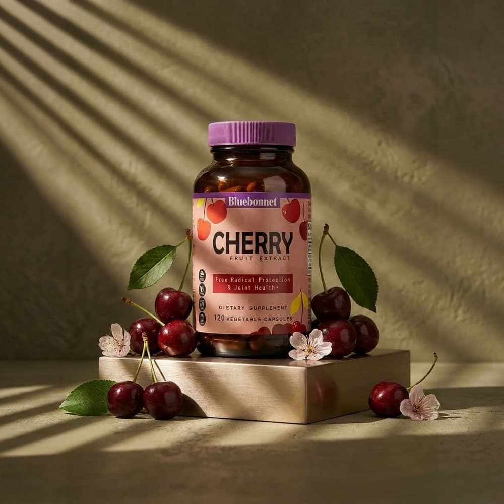 Cherry Fruit Extract 1000mg - 120 Vegetable Capsules