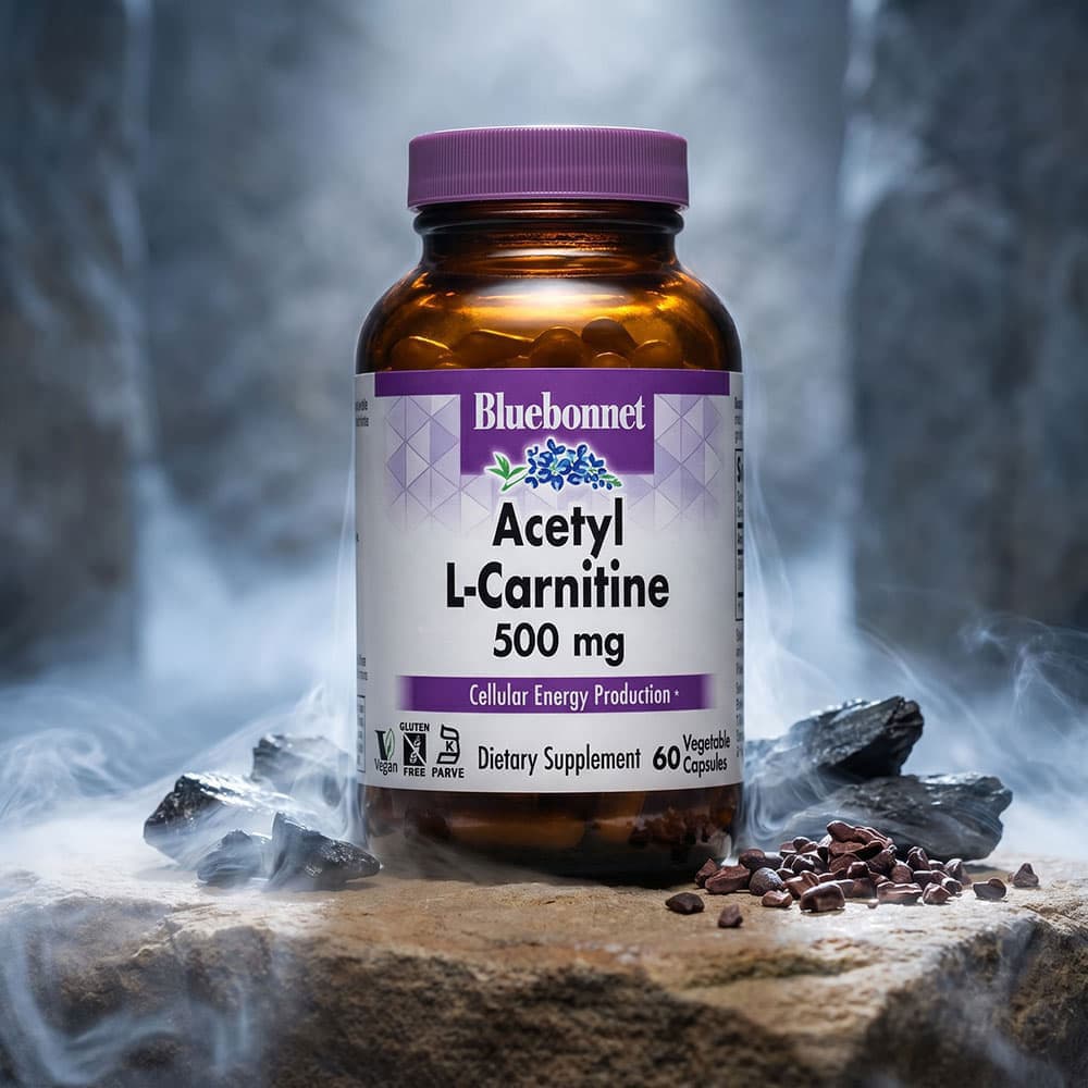 Acetyl L-Carnitine 500mg - 60 Vegetable Capsules