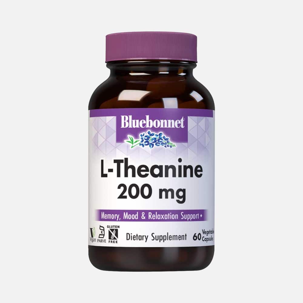 L-Theanine 200mg - 60 Vegetable Capsules