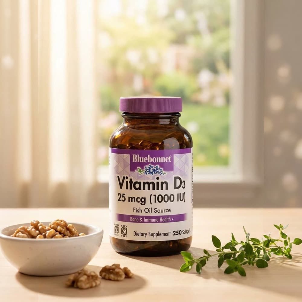 Vitamin D3 1000 IU, Fish Oil Source - 250 Softgels