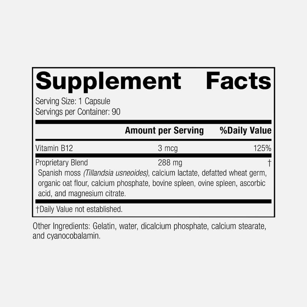 For-Til B12 Vitamin B12 90 Capsules