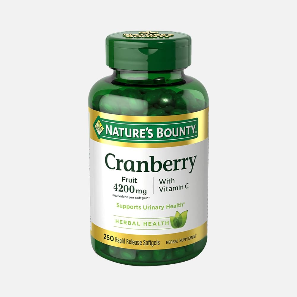 Cranberry 4200mg with Vitamin C - 250 Softgels