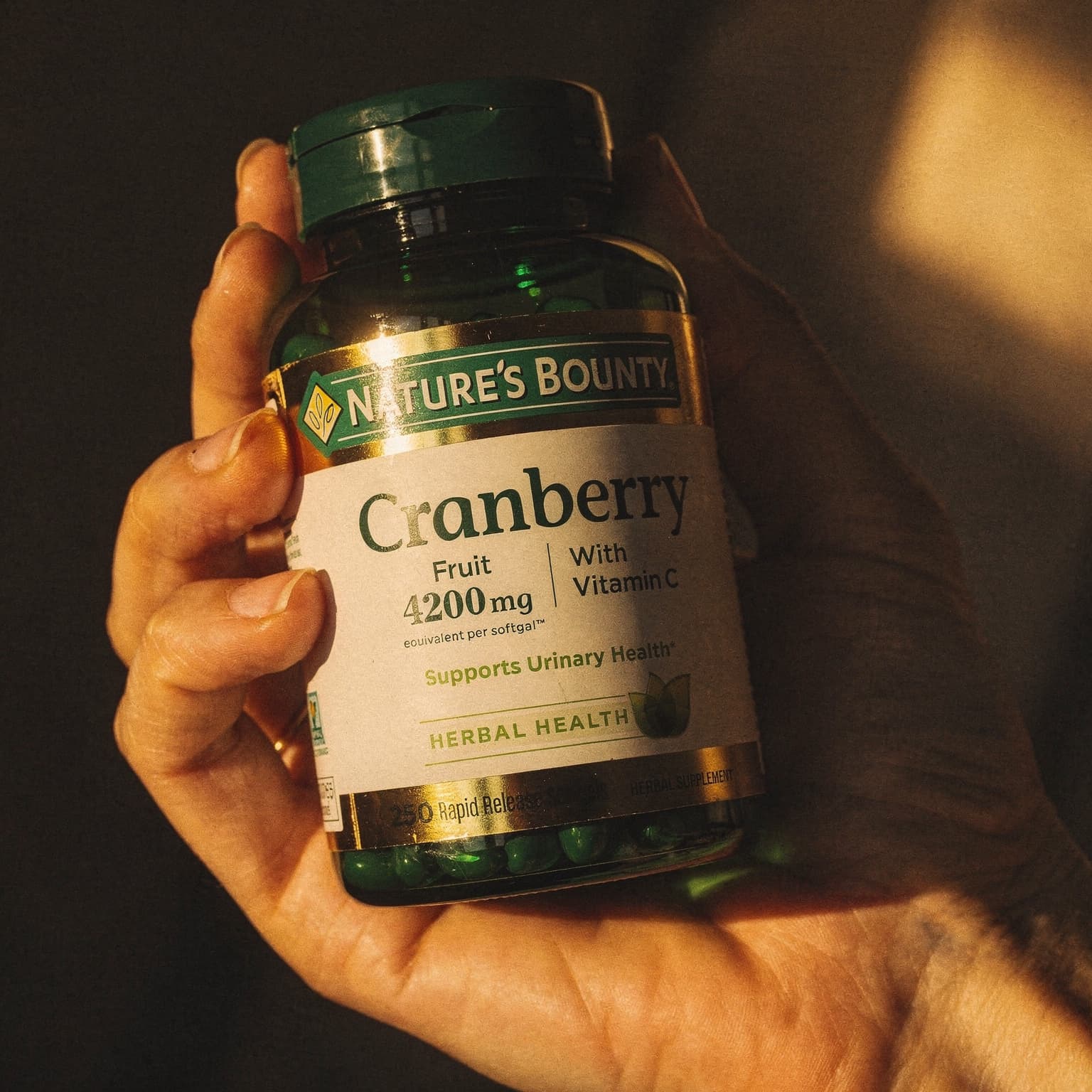 Cranberry 4200mg with Vitamin C - 250 Softgels