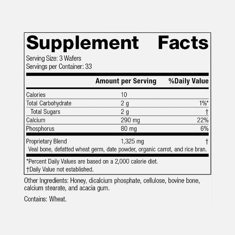 Calcifood Calcium Supplement - 100 Wafers