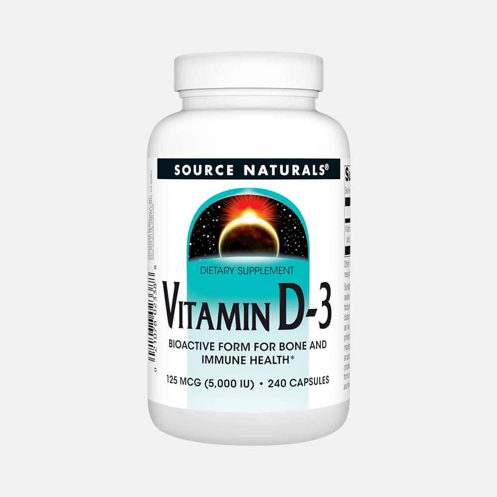 Vitamin D-3 5000 IU - 240 Capsules
