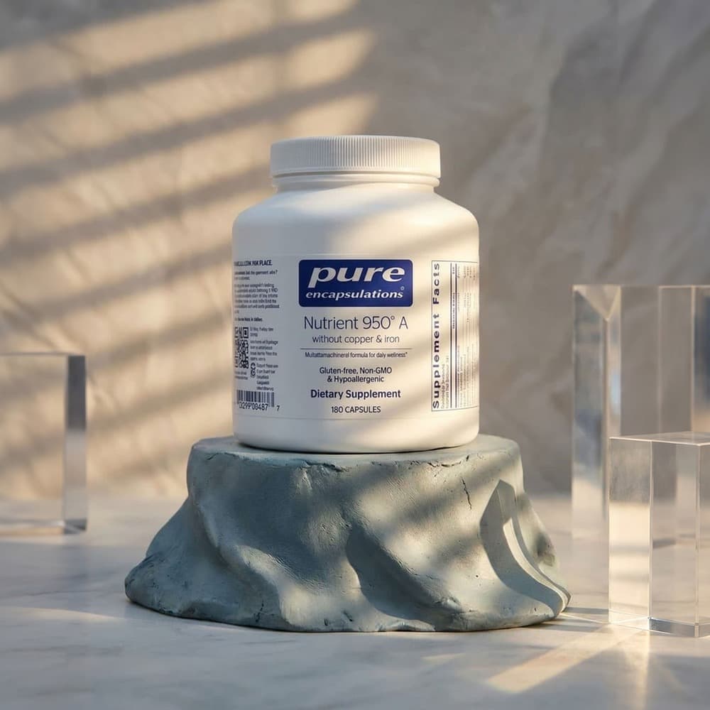 Nutrient 950 A Without Copper & Iron - 180 Capsules