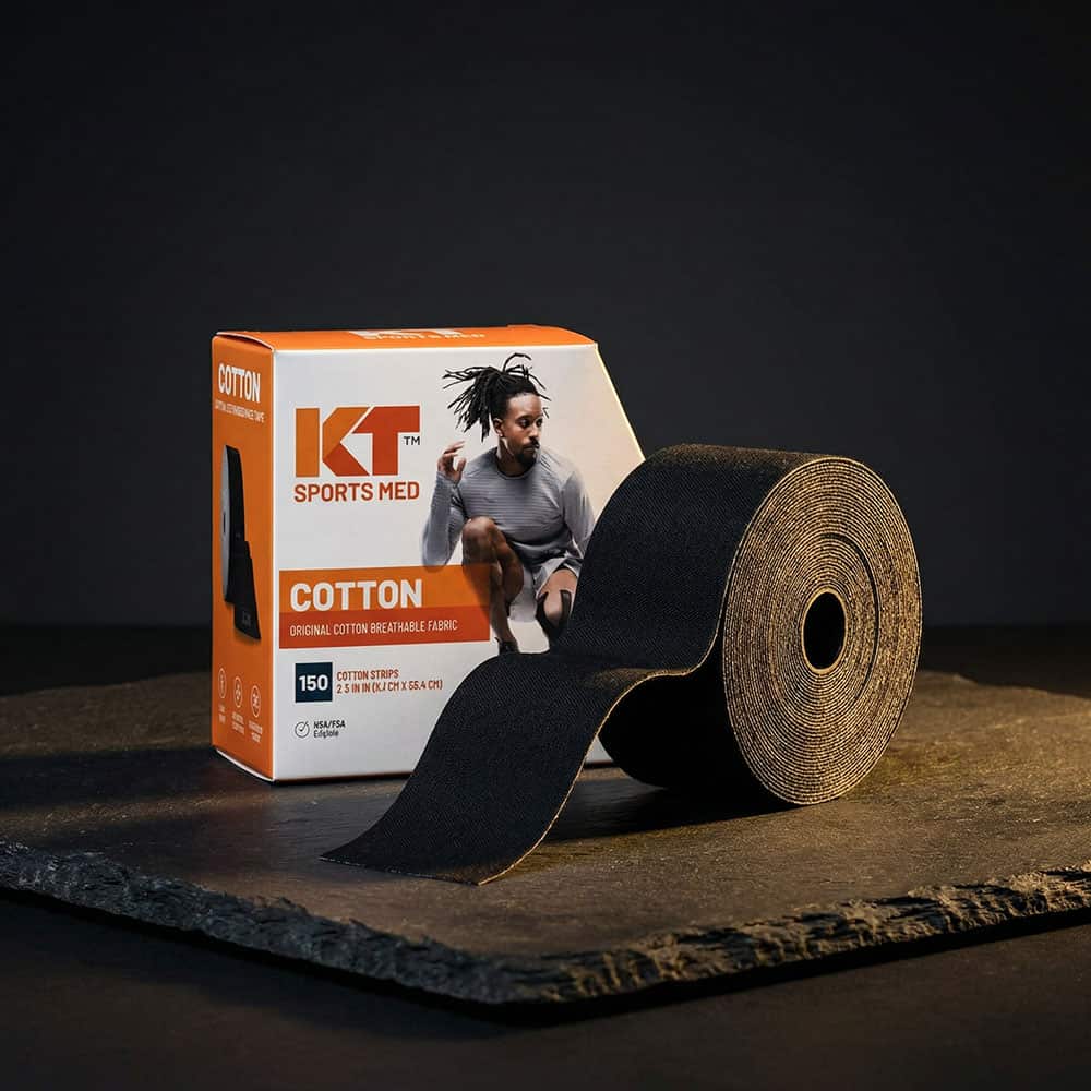 KT Tape Original Cotton Kinesiology Tape - 150 Strips