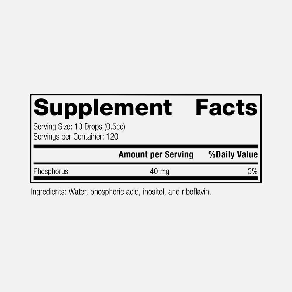 Phosfood Liquid Phosphorus Supplement - 60 mL Liquid